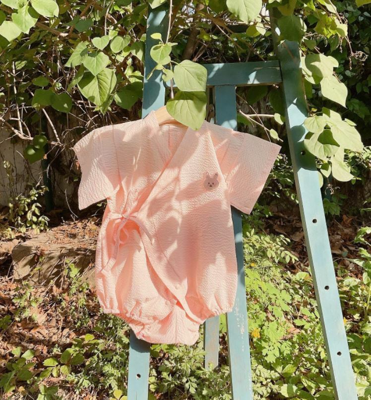 DOTTODOT 圓圓臉夏季浴衣爬服