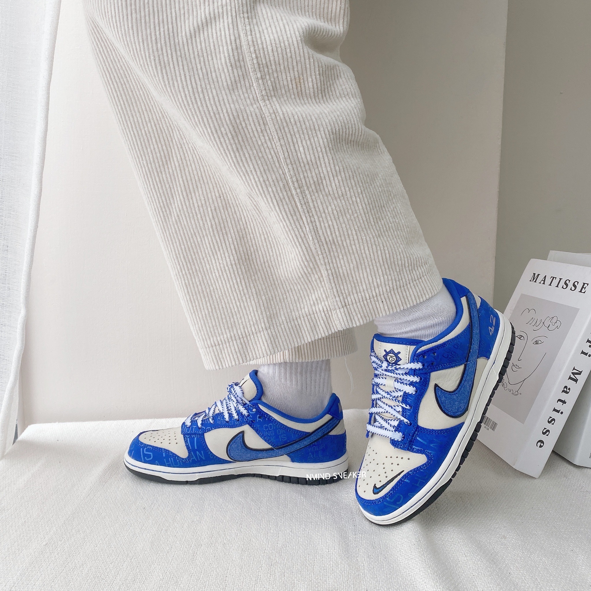 Nike Dunk Low Jackie Robinson GS 羅賓遜75周年 (DV2203400)
