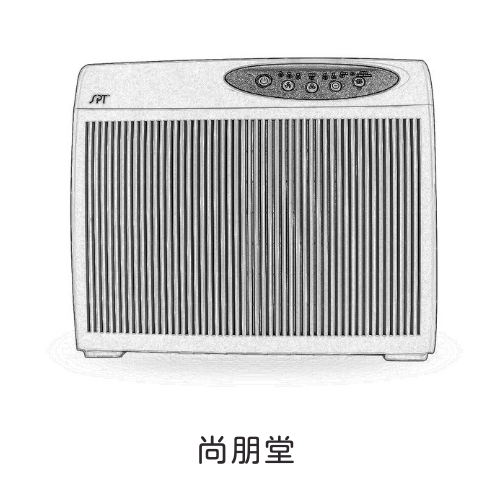 尚朋堂家用清淨機HEPA替換濾網