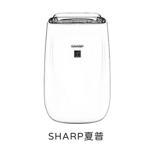 SHARP夏普家用清淨機HEPA替換濾網