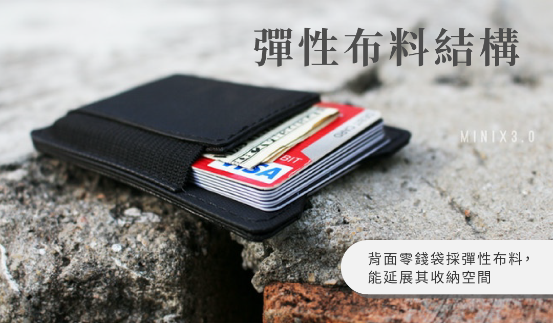 Minix 3.0 軽量盗難防止カード ホルダーグレーカード ホルダー ショート クリップ クレジット カード ホルダー レザー ギフト - 定期入れ・パスケース - 合皮