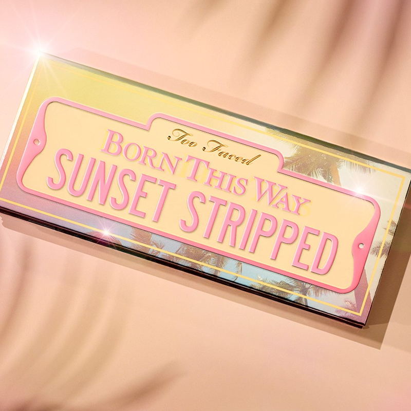 新品上市|Too Faced Born this way sunset眼影盤
