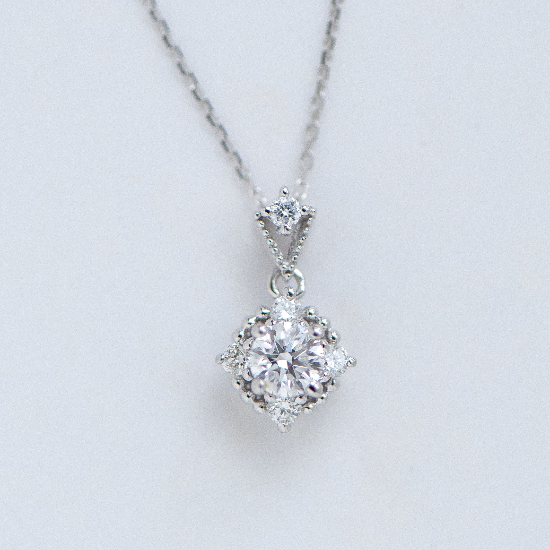 18K Vinzar Diamond Necklace