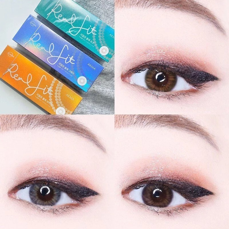 [日拋] Lensme Real Fit 1 Day 每日拋棄彩妝隱形眼鏡｜每盒30片 (Grey)