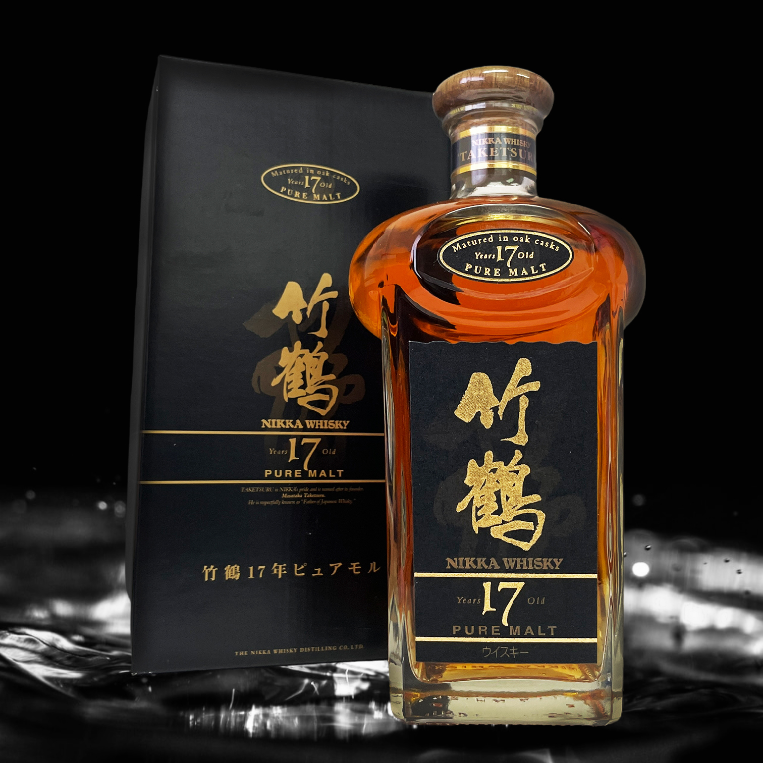竹鶴17年純麥威士忌角瓶700ML|AMALL清酒店|日本酒|清酒|果酒|梅酒