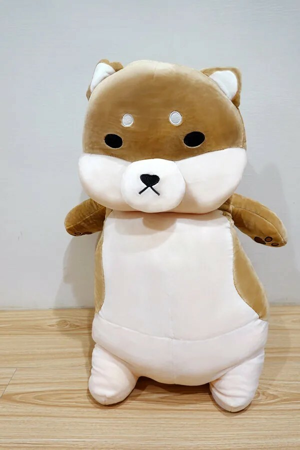 Emily愛玩美推薦傲嘟嘟の柴之助，捏又好抱的舒壓發洩娃娃