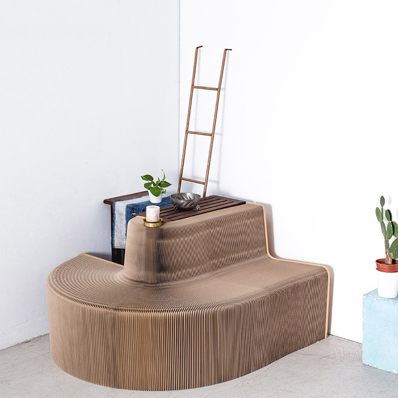 台灣 洛陽紙櫃｜Earth Sofa 蜂巢沙發 再生灰