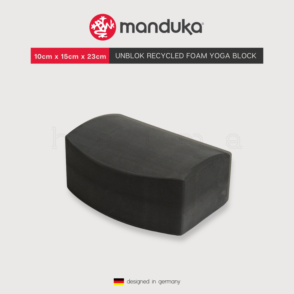 Manduka Recycled Foam Unblok – hardbackhollow