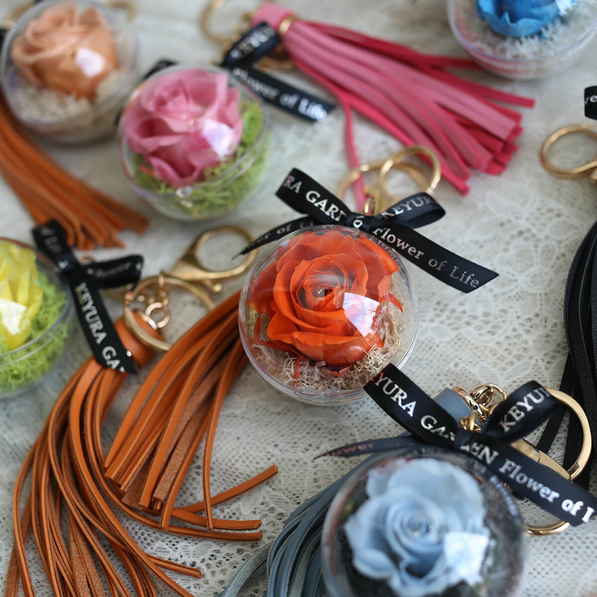 F14｜永生花鑰匙圈