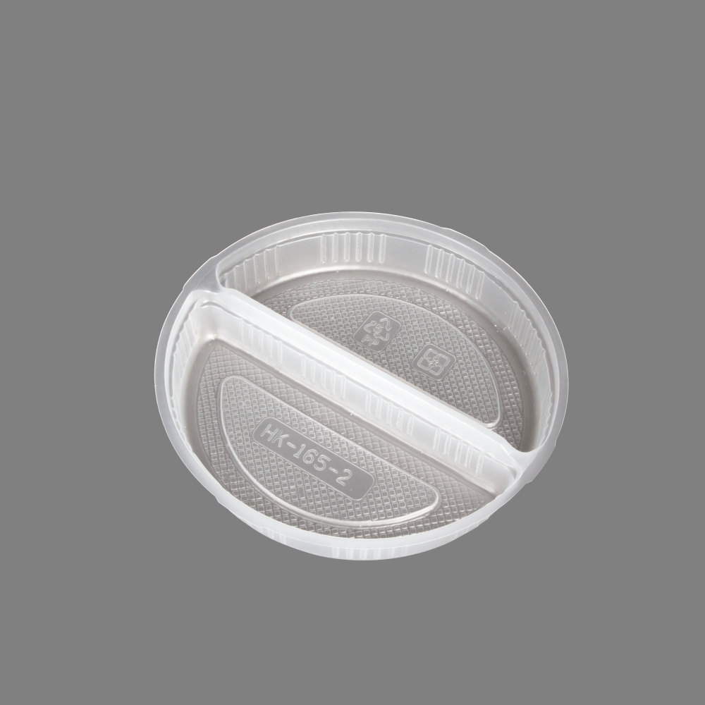 圓便當盒分隔內襯 二分格 2號