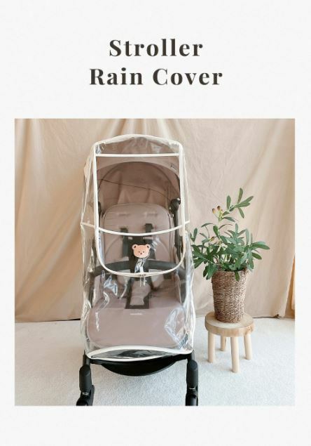 Dot to Dot 嬰兒車防水車罩 (透明膠罩版)