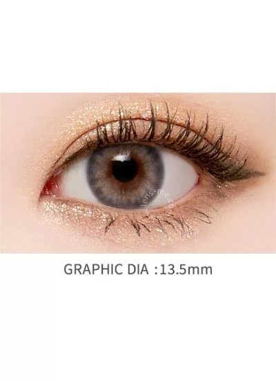 [預訂][日拋] Lensme Makeover 1 Day Trendy 每日拋棄彩妝隱形眼鏡｜每盒4片 (Besnity Gray)