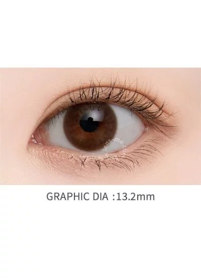 [預訂][日拋] Lensme Makeover 1 Day Trendy 每日拋棄彩妝隱形眼鏡｜每盒4片 (Winble Choco)