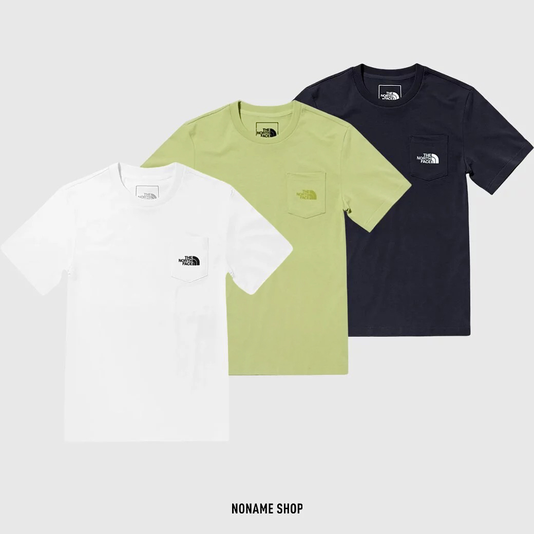 THE NORTH FACE TNF 北臉 小口袋 LOGO 短T 三色 (男款)