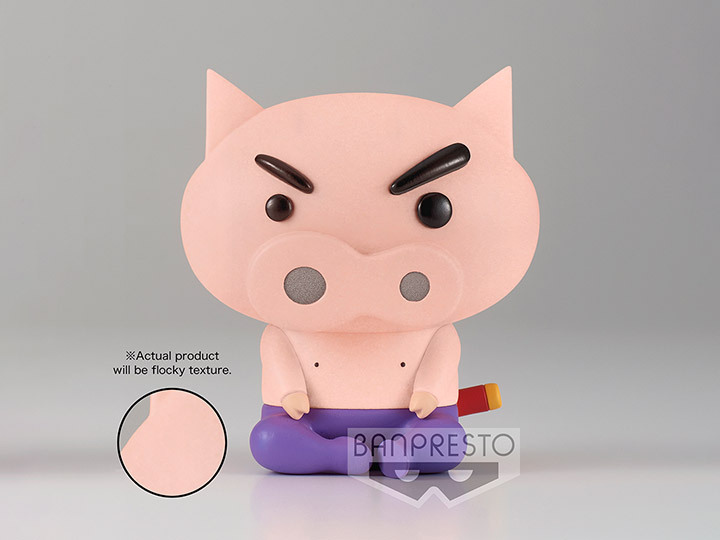 Banpresto [FLUFFY PUFFY] 蠟筆小新 小白 肥嘟嘟左衞門 第二彈座立造型