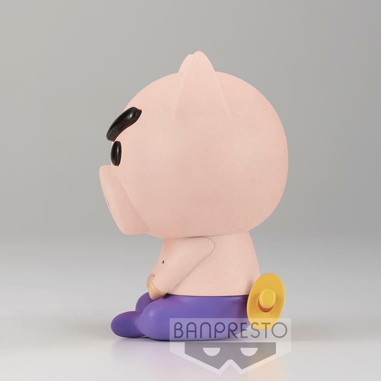 Banpresto [FLUFFY PUFFY] 蠟筆小新 小白 肥嘟嘟左衞門 第二彈座立造型