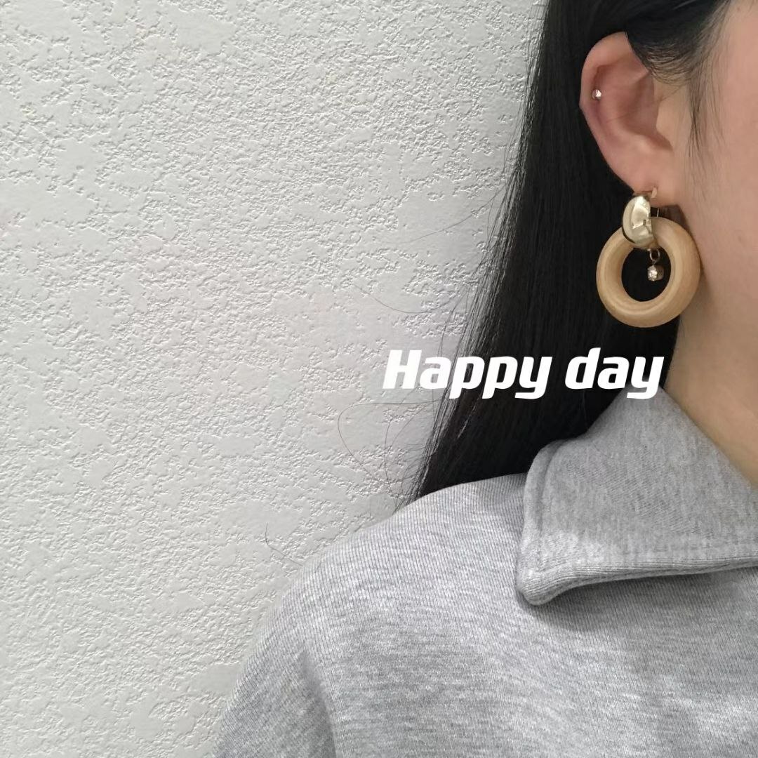 韩国Happy day饰品 防敏针