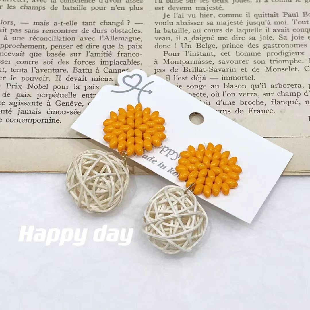 韩国Happy day饰品 防敏针