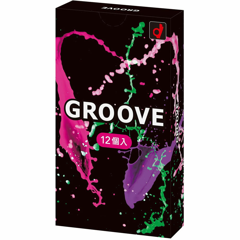 岡本 GROOVE 加潤貼身 12 片裝 乳膠安全套