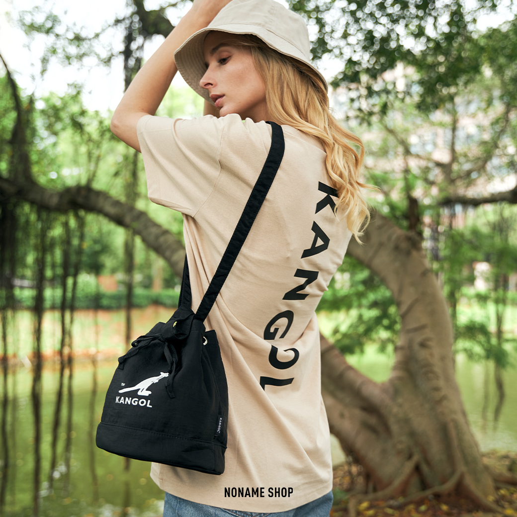 <<錯過哭哭‼️現貨超低價>> KANGOL 英國 袋鼠 韓系 側背包 手提包 輕量 防潑水 四色 水桶包