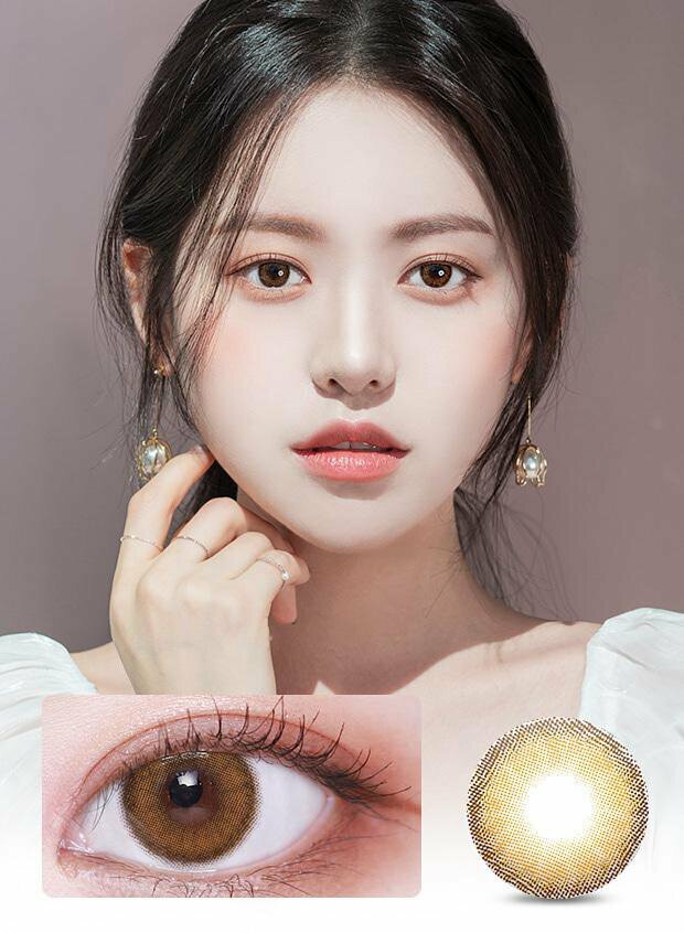 LensVery Celina 1 Day  日拋彩妝隱形眼鏡｜每盒10片 (Brown)