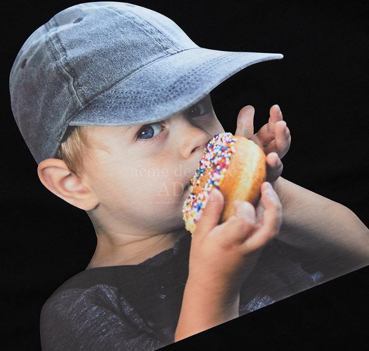 ACME DE LA VIE BABY FACE 球帽小孩 短袖 短T 黑 ADLV-21SS-SSBKBF-CPB