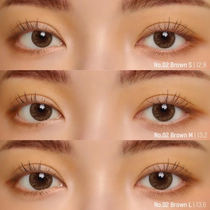 [預訂][月拋] LENSME Custom Look No.02 每月拋棄彩妝隱形眼鏡｜2片 (Brown)