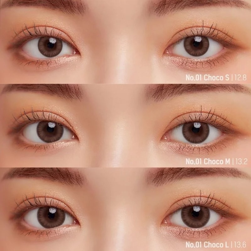 [預訂][月拋] LENSME Custom Look No.01 每月拋棄彩妝隱形眼鏡｜2片 (Choco)