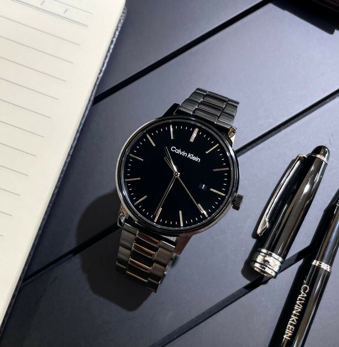 【CALVIN KLEIN】丁字刻度素面系列 CK25200057 43mm 現代鐘錶