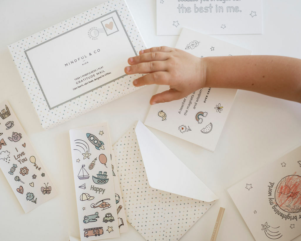 澳洲品牌Mindful & Co Kids - 感恩卡製作套裝