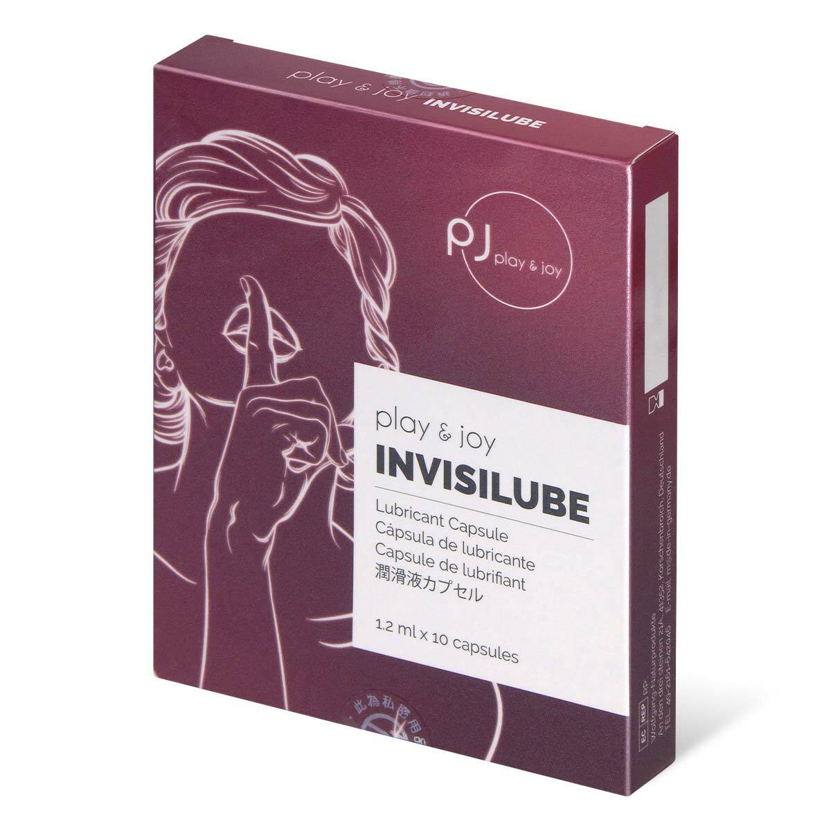 PLAY & JOY 隱形潤滑液膠囊 1.2ml 10 粒裝