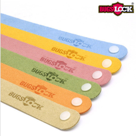 BL001 [韓國製] BUGSLOCK -正版韓國防蚊帶 (長效240小時) *驅蚊帶6款顏色隨機發送*