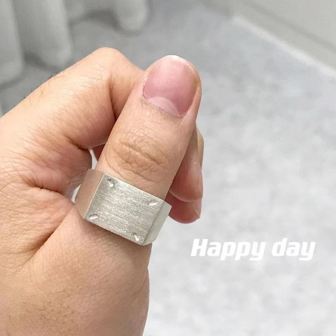 韩国Happy day饰品 - 纯银戒指 绝对质感 戒指🉑️出11.13.15.17号