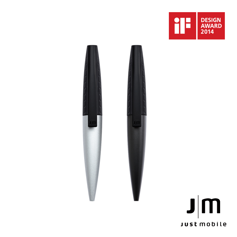Just Mobile | AluPen™ Twist 無與倫筆2 高質感兩用觸控筆 L