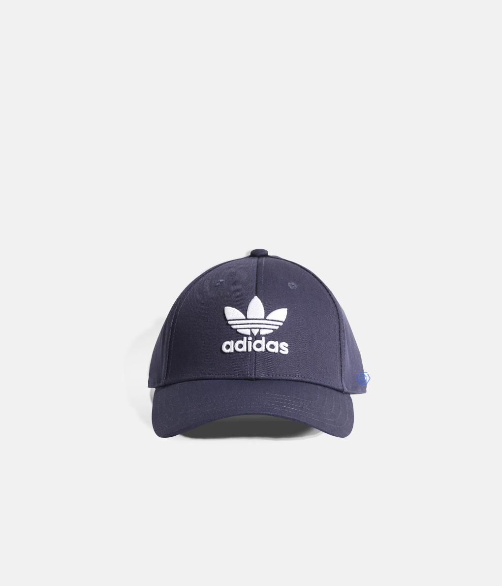 adidas Originals Trefoil Cap 愛迪達三葉草電繡深藍色帽子老帽