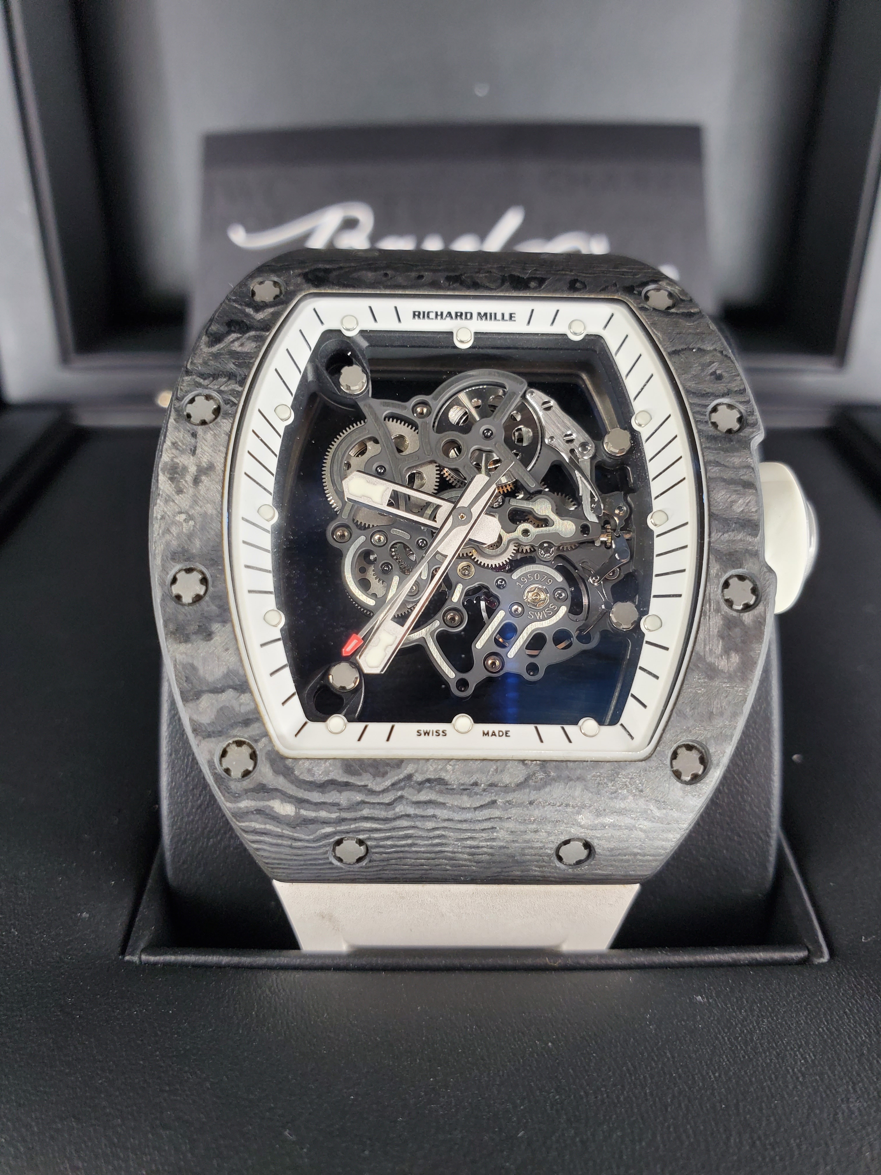 RICHARD MILEE RM055 GREY MANUAL WHITE AMERICAS EDITION