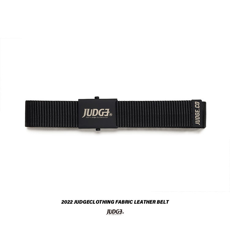 2022 JUDGE FABRIC LEATHER BELT [腰帶]