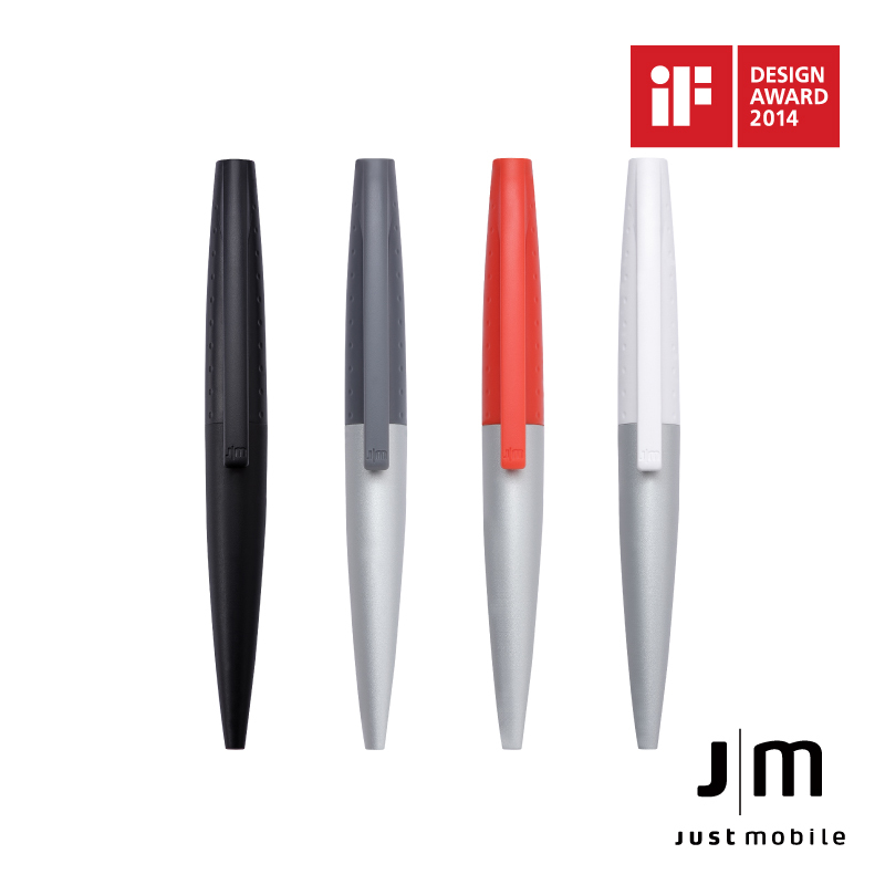 Just Mobile | AluPen™ Twist 無與倫筆2 高質感兩用觸控筆 S