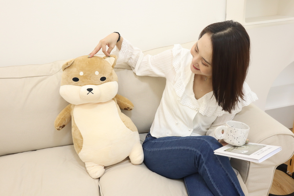 李亭亭推薦傲嘟嘟の柴之助抱枕，療癒又紓壓