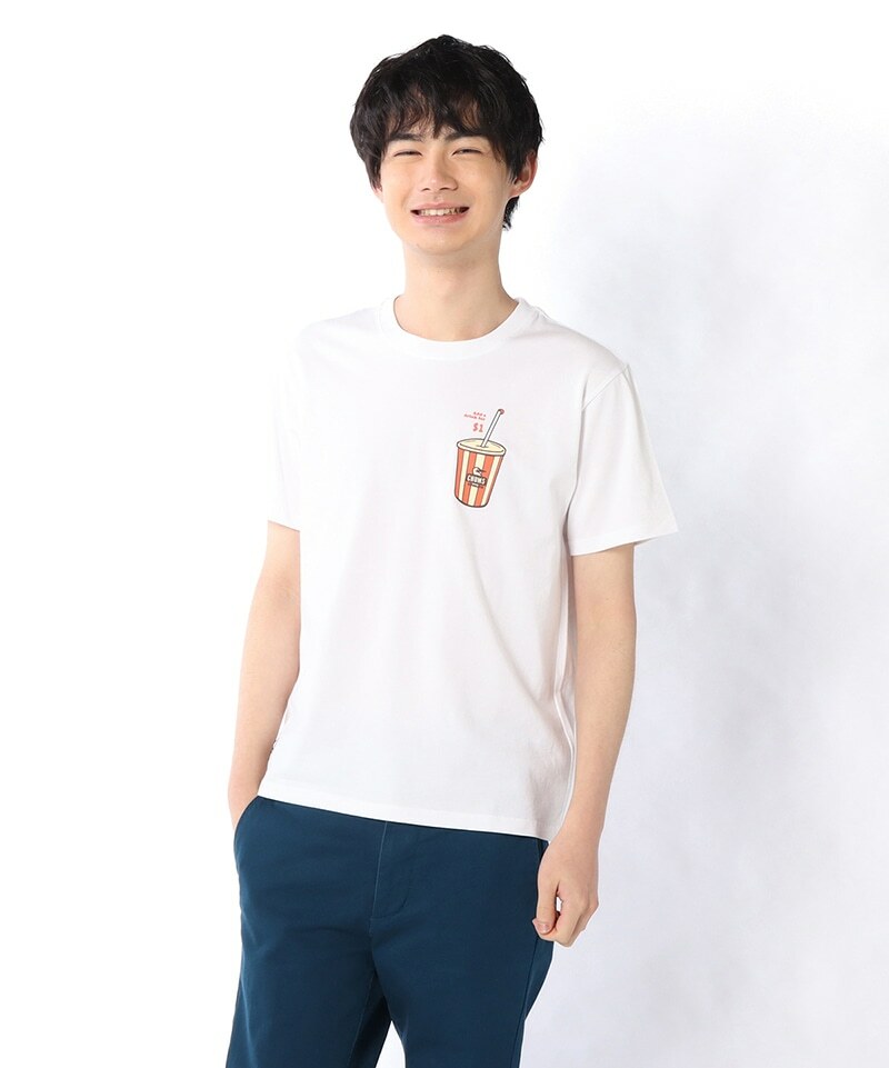 Chums Burger Shop 純綿 T-shirt CH01-1974 (前後Logo)