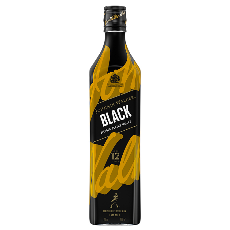 【古酒】JohnnieWalker BlackLabel 750ml 2本SET Johnnie Walker Black Label 750ml W/ 2 50ml Gold & Double