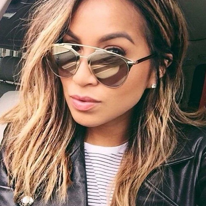 【Dior】REFLECTED 3210R 造型貓眼太陽眼鏡 (水銀鏡面)