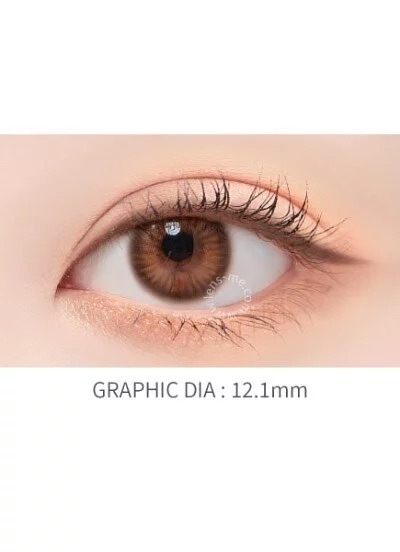 [預訂][月拋] LENSME Lylibe 每月拋棄彩妝隱形眼鏡｜2片 (Brown)