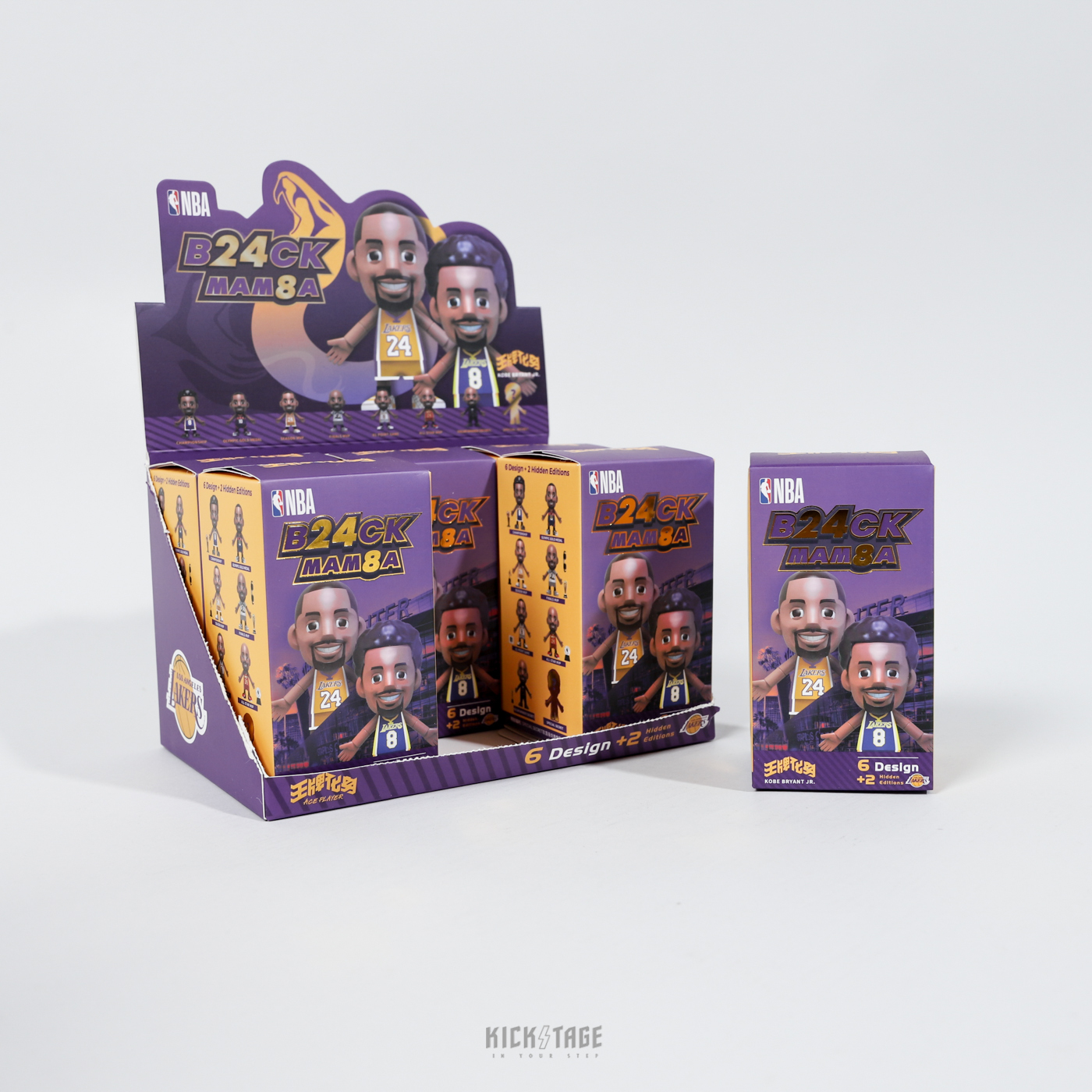 AcePlayer 王牌化身 盒抽公仔 黑曼巴 KOBE 系列【APNBA-KB01M】