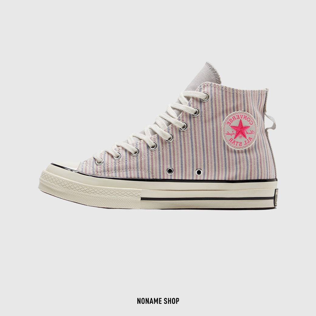 CONVERSE CHUCK 70 HI 高筒 條紋 莓果蘇打