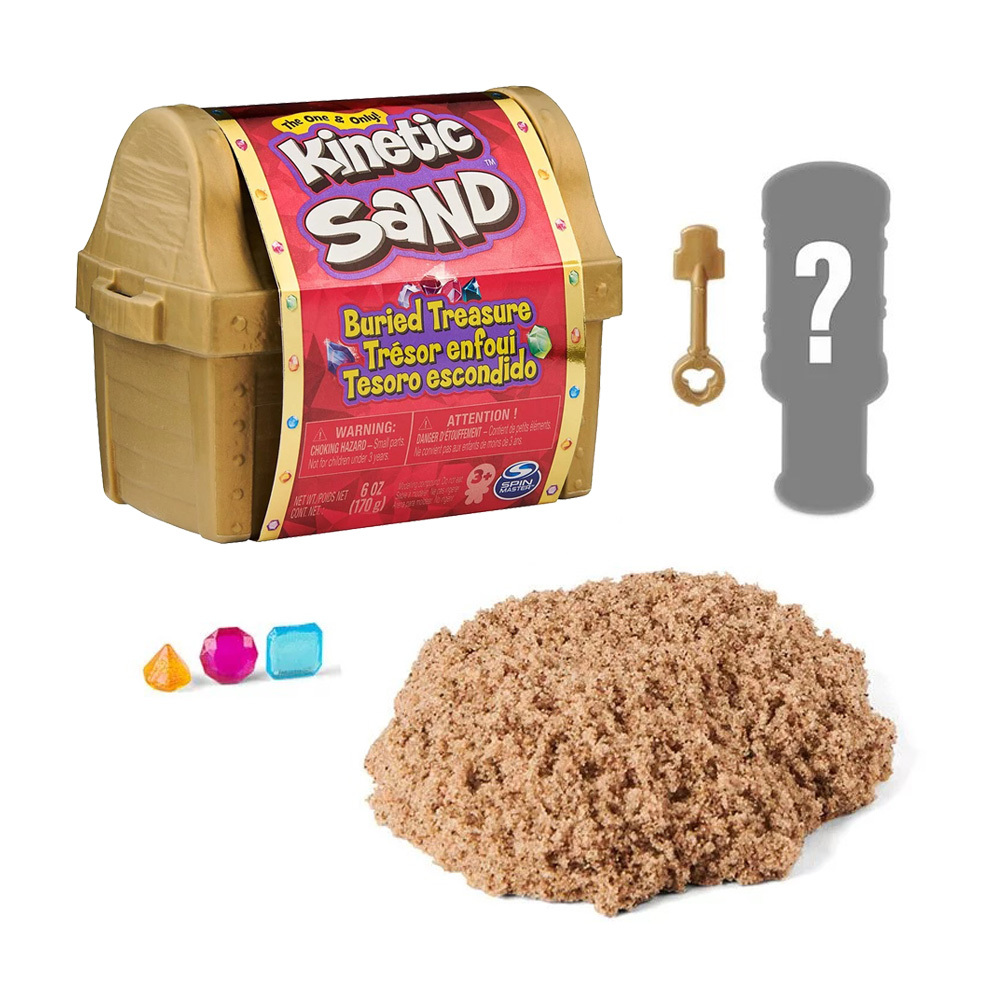 瑞典 Kinetic Sand 動力沙 驚喜寶藏組-寶石款