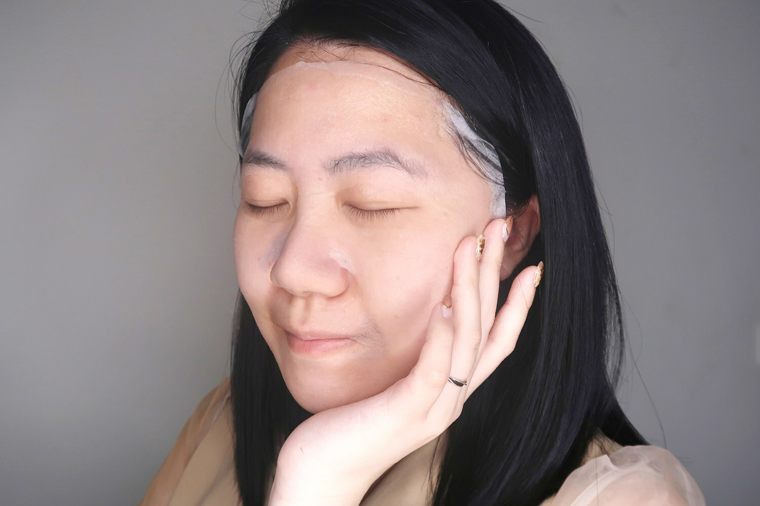 La Pureté極緻動能水導膜適用於醫美療程後，如皮秒術後保養品，加強肌膚保濕