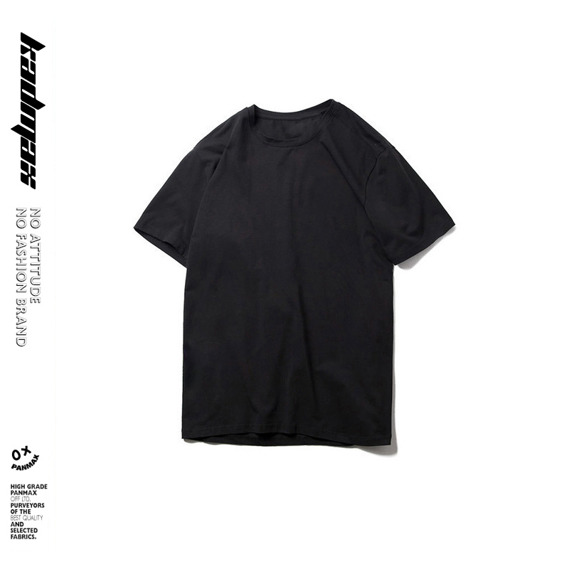 KADMAX大尺碼-潮牌純色短袖T恤〈ASTS0000〉