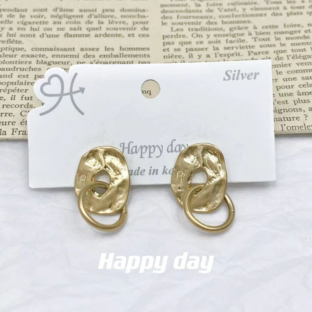 韩国Happy day饰品 银针