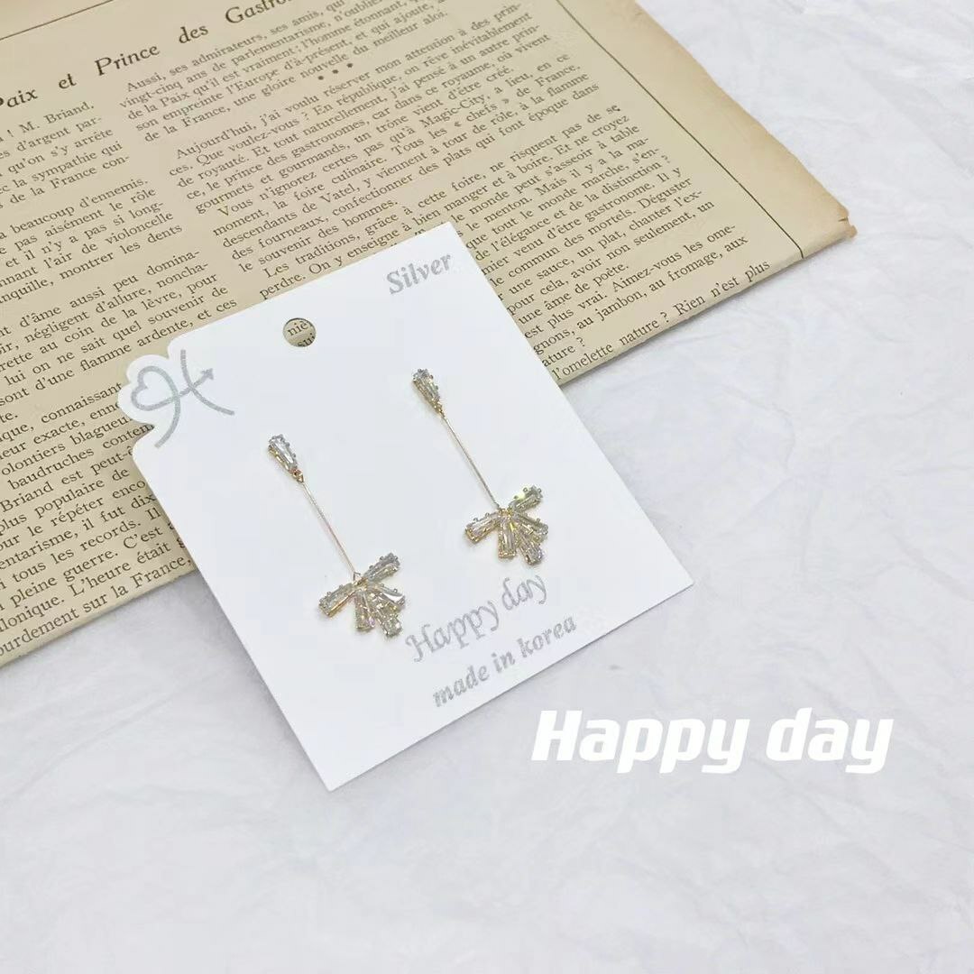 韩国Happy day饰品 银针